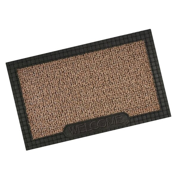 Grassworx Clean Machine 103712216391 Door Mat, 30 in L, 18 in W, Jute